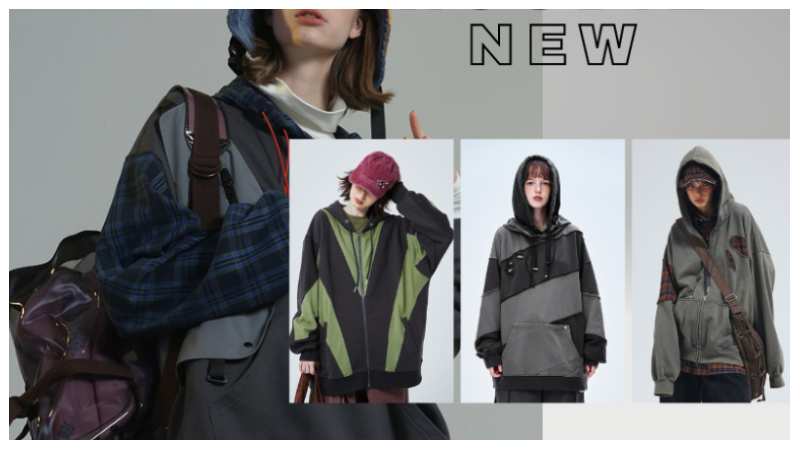 Y2K Oversized Zip Hoodie